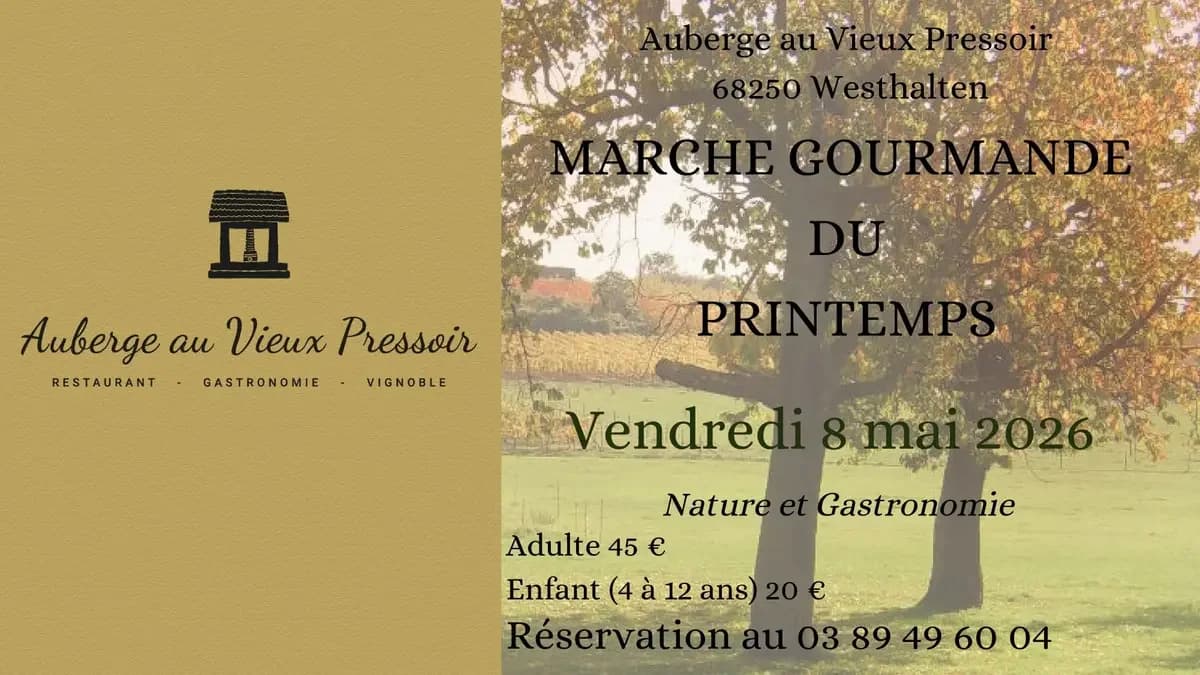 Marche Gourmande du Printemps au Bollenberg 2026